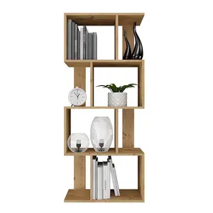 4P Fiesta Freestanding Bookcase Artisan Oak