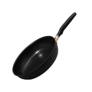 Meyer Accent Black Round Induction Suitable Dishwasher Safe Non-Stick Frying Pan 20cm