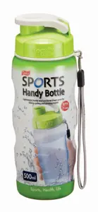 LocknLock Hydration Green Leakproof Lightweight Sports Fitness Gym Handy Bottle 500ml