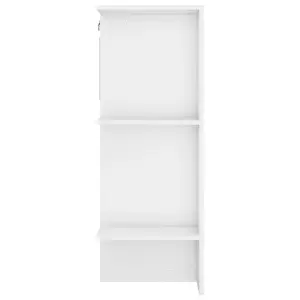 Berkfield Hallway Cabinet White 97.5x37x99 cm Engineered Wood