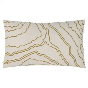 Hoem Elise Abstract Feather Rich Cushion