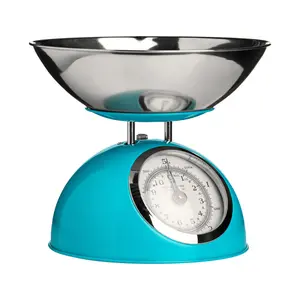 Maison by Premier 5kg Blue Half Circle Design Kitchen Scale