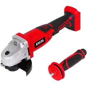 Excel 18V Twin Pack Combi Drill & Angle Grinder with 2 x 5.0Ah Battery & Charger