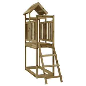 Berkfield Outdoor Playset 53x110x214 cm Impregnated Wood Pine