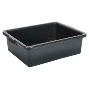 Sealey Workshop Storage Tray Strong & Durable 575 x 430 x 180mm - Black CX311