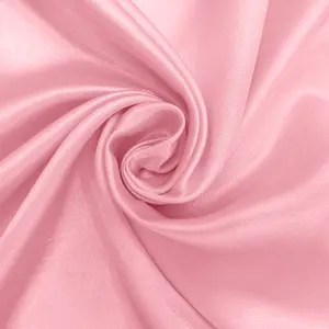 10m x 1.5m Ice Silk Smooth Fabric Roll for Overlay Backdrop Event Christmas Decor, Baby Pink