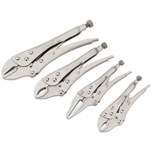 Draper Self Grip Pliers Set 4 Piece 35373