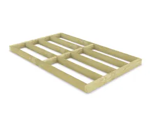 Wooden shed bases 10x6 (W-295cm x D-182cm), made of 38mm x 140mm