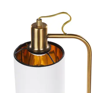 Metal Table Lamp Copper LIBERIA