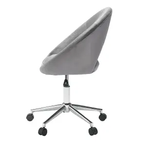 Skylar Office Chair Grey W 63.5 x L 54 x H 93 cm