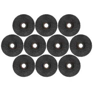 115mm Clean And Strip Disc Rust Paint Welding Spatter Removal Angle Grinder 10pk