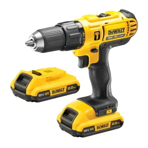 DeWalt 18V Li-ion Brushed Cordless Combi drill (2 x 2Ah) - DCD776D2T- GB - Refurbished