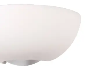 GoodHome Trecis Modern Matt White Wall light