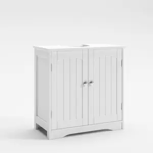 Abiramy 580mm Single Bathroom Vanity with Basin White