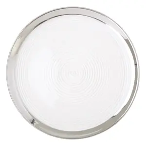 Maison by Premier Ida 32cm Embossed Coupe Charger Plate