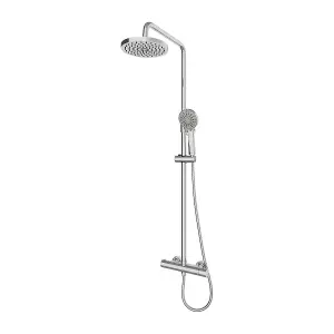 Gainsborough GDRP Round Dual Outlet Thermostatic Cool Touch Bar Mixer Shower