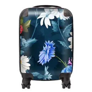 Poppy Flowers With Chamomile Suitcase - Small