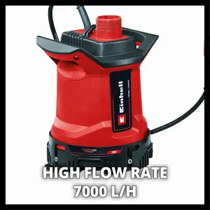 Einhell Cordless Dirty Water Pump 18V PXC For Dirty Water Power X-Change GE-DP 18/25 LL Li-Solo - Body Only