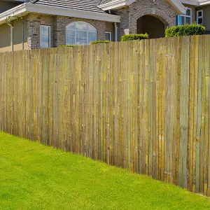 Bamboo Screening Roll Natural Fence Panel Outdoor Garden 1m x 4m