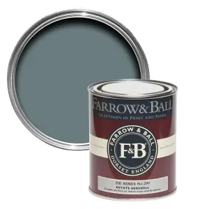 Farrow & Ball Estate De nimes Eggshell Metal & wood paint, 750ml