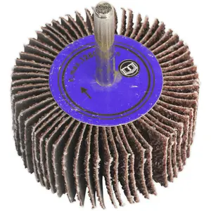 High-Performance 50mm Aluminium Oxide Flap Wheel with 6mm Shaft for Precision Sanding