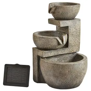 Primrose Genoa Solar Cascading Water Feature 49cm