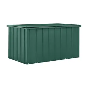 5 x 3 Metal Garden Storage Box - Heritage Green (5ft x 3ft / 5' x 3' / 1.4m x 0.9m)