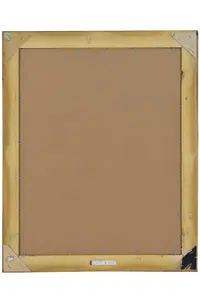 MirrorOutlet Fraser Gold Small Beaded Mirror 61 x 51cm