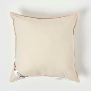 Homescapes Organic Cushion Pad - Premium Cushion Inserts and Fillers for Comfort 40 x 40 cm (16 x 16")