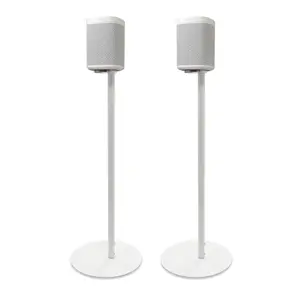 AVF SONOS S1/Play 1 Floor Stand - Pair White