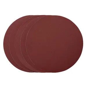 Draper  Sanding Discs, 305mm, PSA, 120 Grit, (Pack of 5) 63782