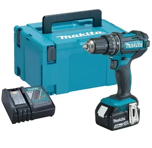 Makita DHP482RF 18v LXT Combi Hammer Drill - 1 x 3.0ah Battery + Charger