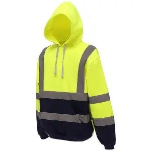 Yoko Mens High Visibility Pull-Over Hoodie