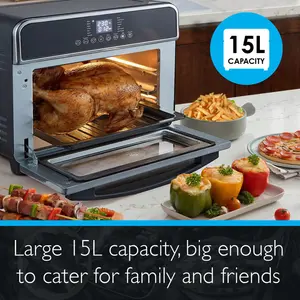 15 L Gourmet Professional Clean Cook Airfryer Oven