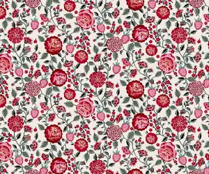 Cath Kidston Strawberry Gardens Glass Splashback - Red (900x750mm)