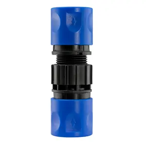 Garden watering universal x hose fitting/connector,female-female click-lock  (