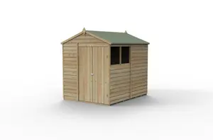 4LIFE Apex Shed 6x8 - Double Door - 2 Window