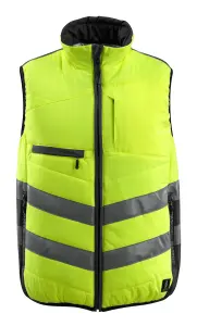 Mascot Safe Supreme Grimsby Thermal Gilet (Hi-Vis Yellow/Black)  (XX Large)