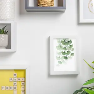 Nicola Spring - 3D Box Photo Frames - 5 x 7" - Pack of 2