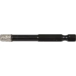 High-Performance 7mm Vacuum Brazed Diamond Drill Bit with Hex Shank for Precision Drilling