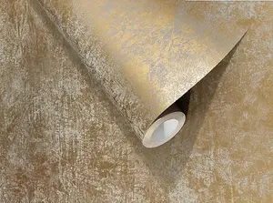 Galerie Collection Metallic Gold Marble Wallpaper