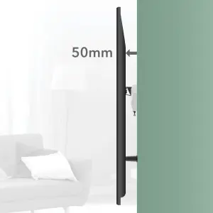 AVF Premium Flat TV Mount for ANY WALL, for TVs 37-100"