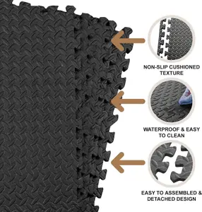 Interlocking Exercise EVA Foam Gym Mat