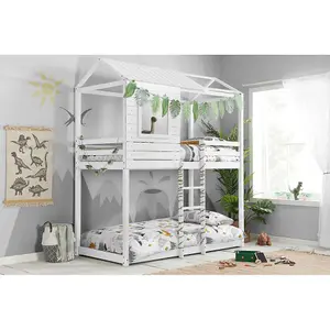 Birlea Adventure Bunk Bed White