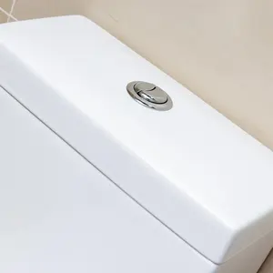 Fable White Ceramic Close Coupled Toilet with Anti Bacterial Glaze & Soft Close Seat