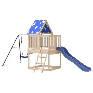 Berkfield Outdoor Playset Solid Wood Pine