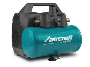 Aircraft AIRBOY 131 Air Compressor Oil Free 6ltr 8 bar 600w 240v