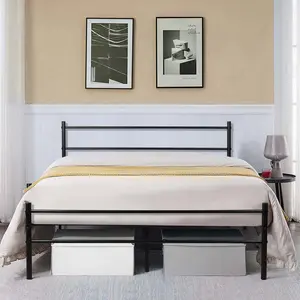 Djuna Bed Frame Black / Double (4'6)