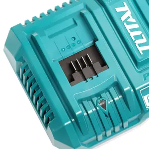 Total Li-Ion 20V 2 Port Charger - TFCLI2082