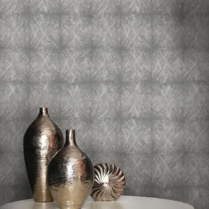 Minerals Moonstone Grey Wallpaper Holden 35750